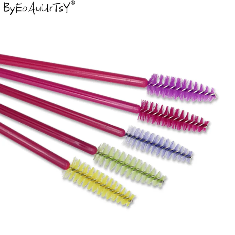 Кисти для макияжа наращивания ресниц одноразовые палочки туши кисти глаз