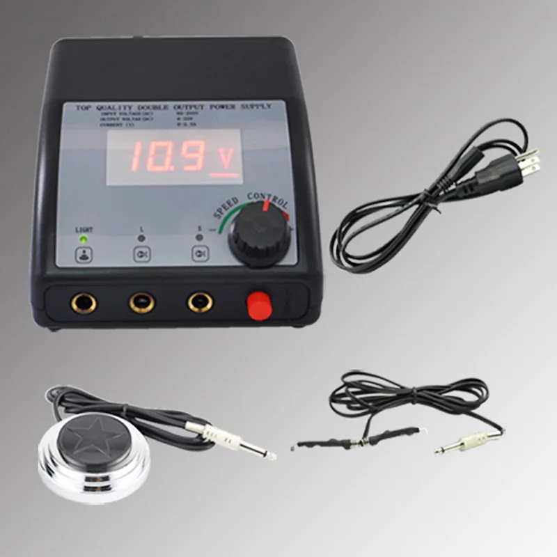 OPHIR 325 шт. Профессиональный Полный комплект для тату блок питания 2 пулемета 12