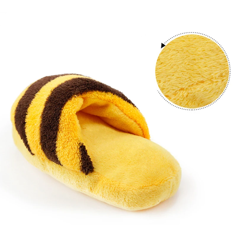 Dog Chew Play Squeaker Toys Puppy Bite Resistant Cotton Toy Pet Products Plush Supplies for Teeth Cleaning | Дом и сад