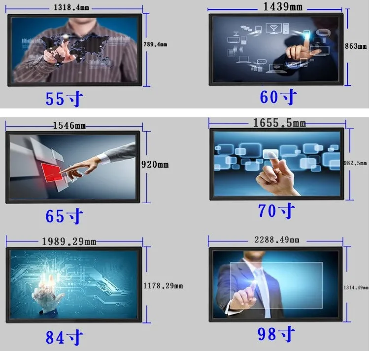 75 дюймов ТВ комплект монитор дисплей 4K led android smart LED Телевизор(не может отправить в какую-то страну