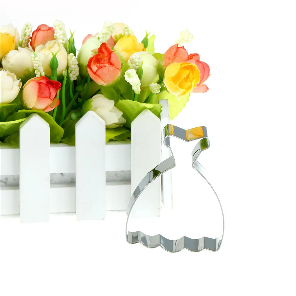 1 шт. платье принцессы кекс Топпер формы для выпечки инструменты Формочки печенья