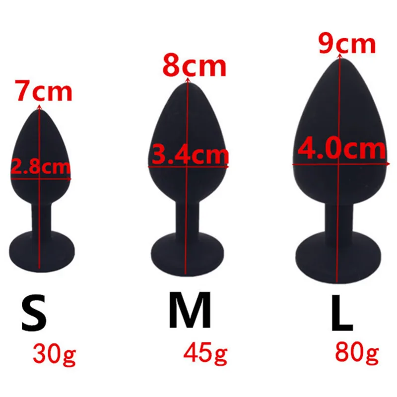 Анальные секс игрушки SML металлический массажер ануса с искусственным хвостом