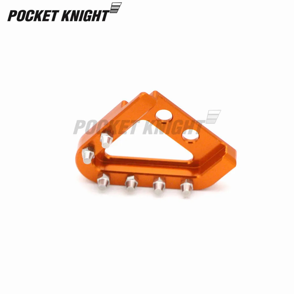 Задние педали тормоза шаг пластины бутсы для KTM SX SXS 65 85 105 125 144 150 250 450 505 525 540