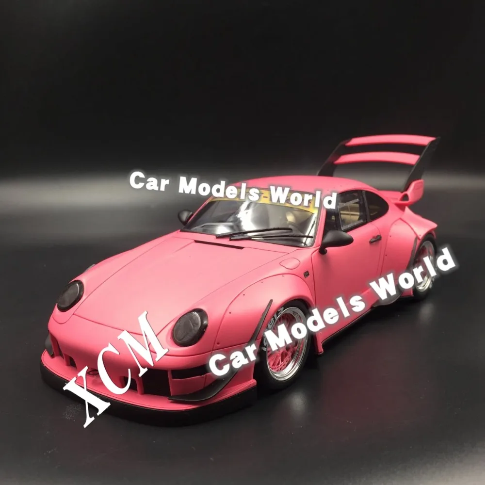 Полимерная модель автомобиля для GT Spirit RWB 993 (розовый) 1:18 + маленький подарок!| |
