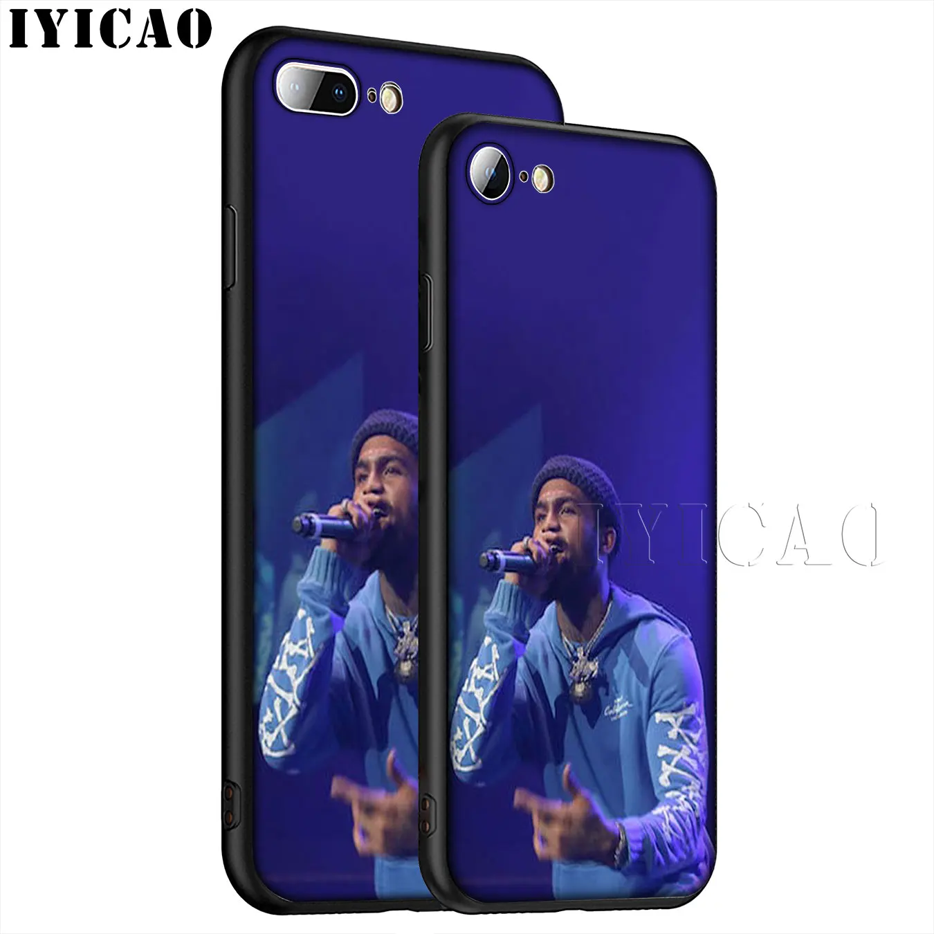 IYICAO Dave East Soft Silicone Phone Case for iPhone XR X XS 11 Pro Max 6 6S 7 8 Plus 5 5S SE TPU Black Cover |