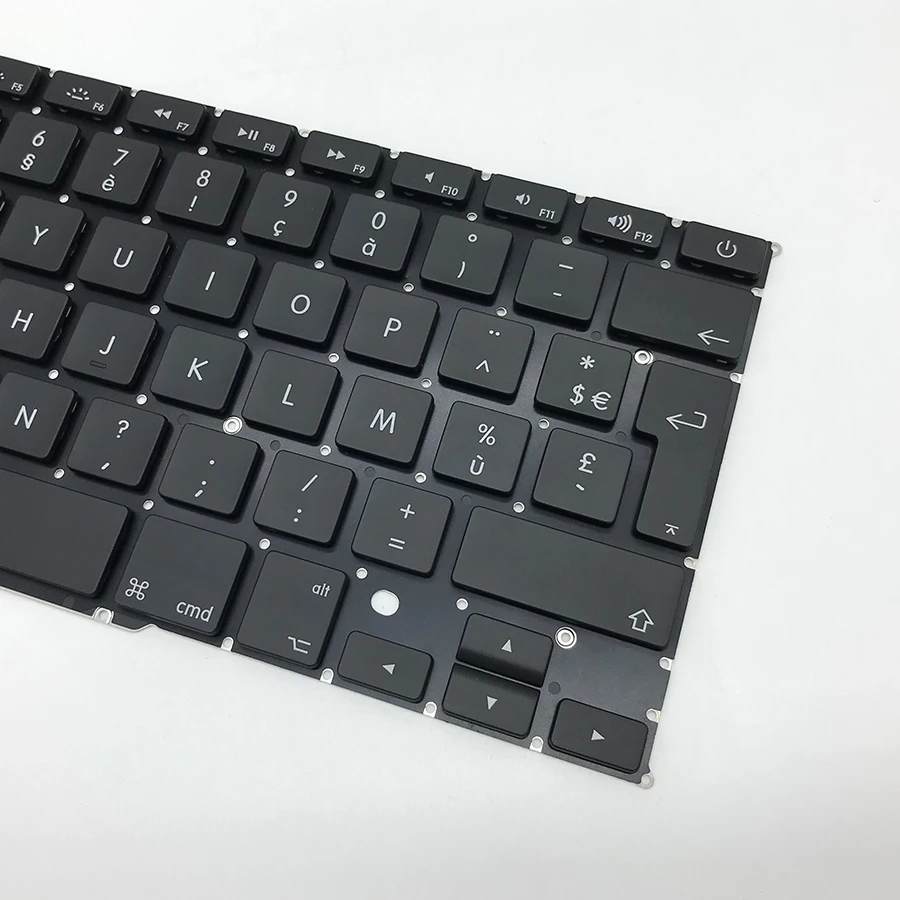 Новая AZERTY Французская клавиатура для ноутбука с винтовым инструментом Macbook Pro Retina