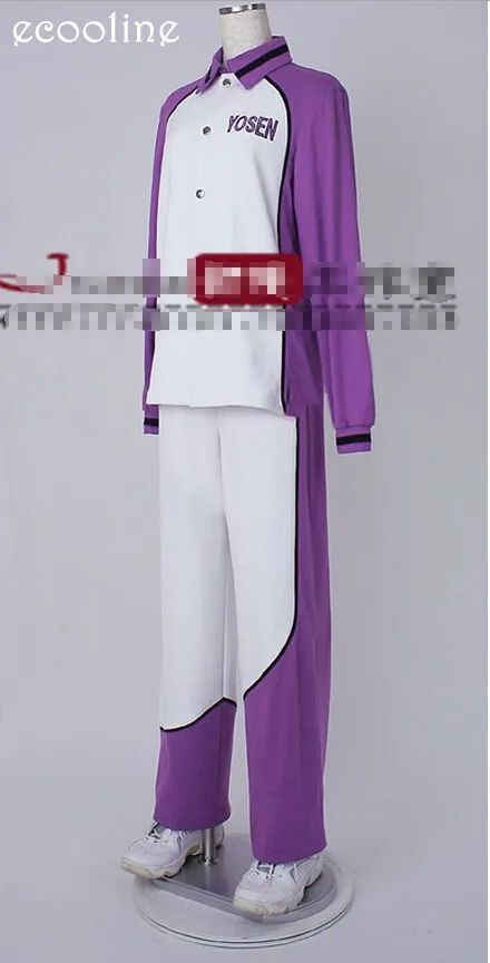 Аниме Kuroko no Basuke YOSEN murasakiбара atсуши униформа косплей костюм для вечеринки одежда