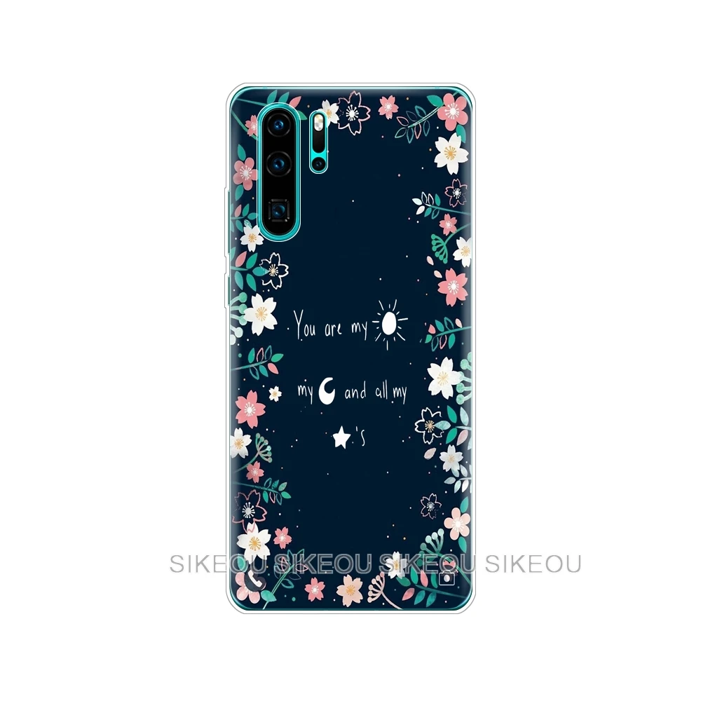 34680 Чехол для huawei P30 Pro Чехол huawei P30Pro силиконовый чехол ТПУ задняя крышка для телефона на huawei P30 Pro VOG-L29 ELE-L29 P 30 Lite чехол - Цвет: 34680