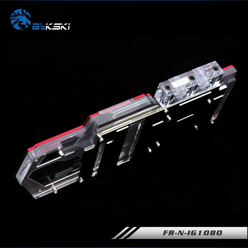 Bykski полный охват GPU водный блок для красочных iGame1080 1070 X TOP видеокарта с водяным