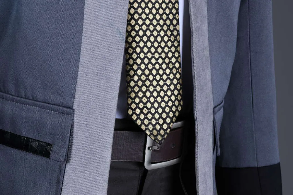 2018 новая игра Детройт: станьте человеком Коннором RK800 агент Костюм Униформа туго