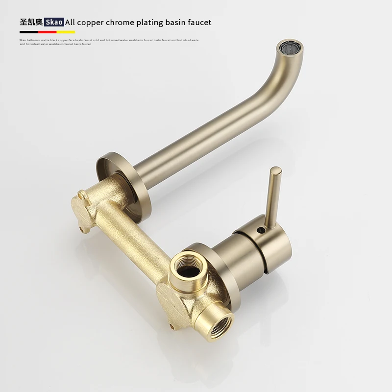 Смеситель для раковины в ванной комнате смеситель ванны латунный с одной ручкой