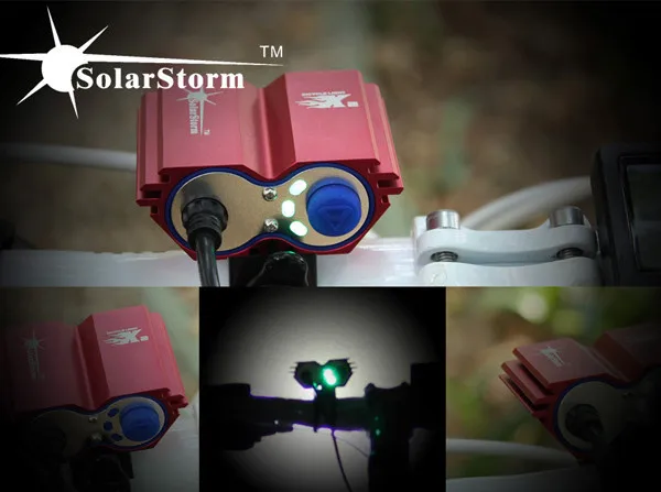 Бесплатная Доставка 5000LM XM-L U2 LED Велосипед Свет Фар Фары для езды на велосипеде