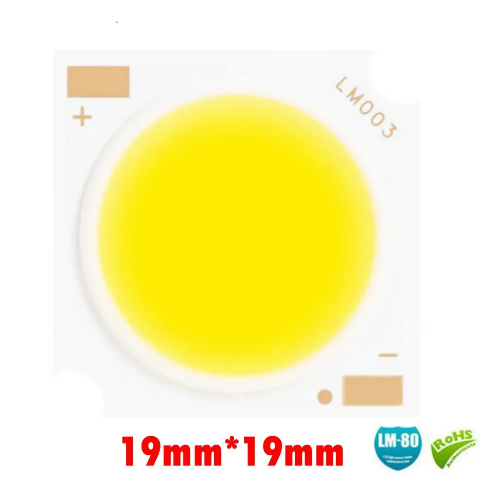 6 шт. 19 мм COB 16C2B 48V 54.4 170MA 400MA 21 Вт RA CRI 80 СВЕТОДИОДНЫЕ лампы высокой