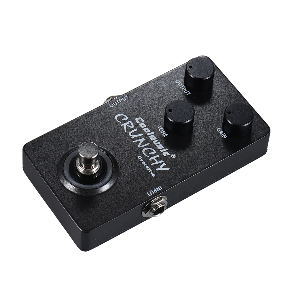 

Electric Guitar Analog Overdrive Effect Pedal True Bypass Full Metal Shell