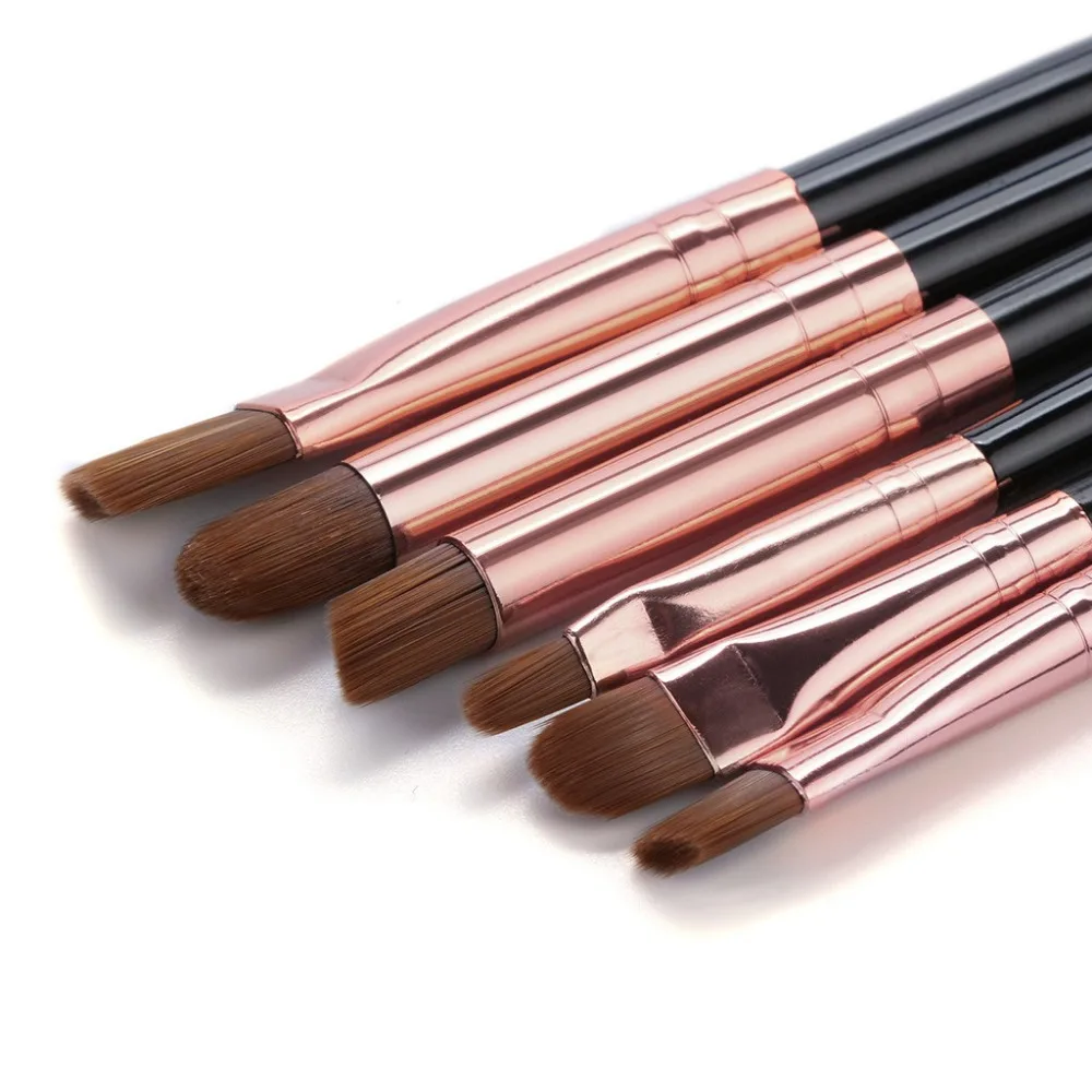 1pcs Double-headed Makeup Blush Lip Brush Eyeshadow Retractable Cosmetic G409 | Красота и здоровье