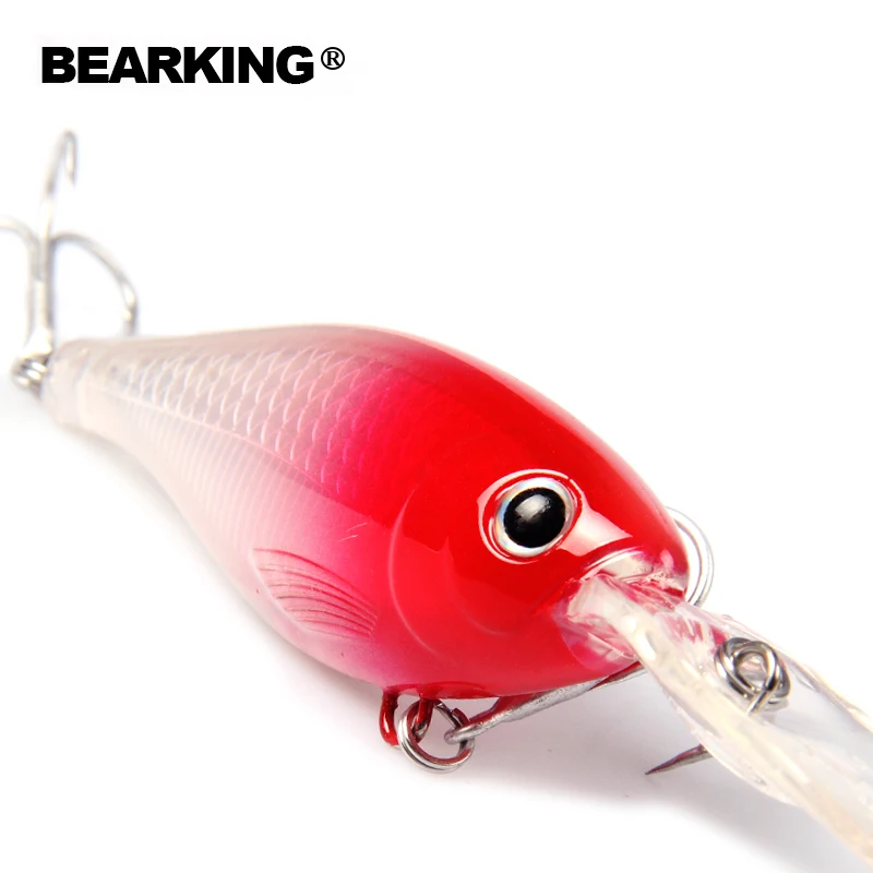 Retail 2016 good fishing lures minnow shad quality professional hard baits 8cm/14g bearking HOT MODEL penceilbait crankbait | Спорт и