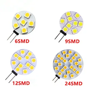 Светодиодная лампа G4, 12 В постоянного тока, 1 Вт2 Вт3 Вт4 Вт, теплыйхолодный белый свет, 5050SMD, 69светодиодов светильник для люстры