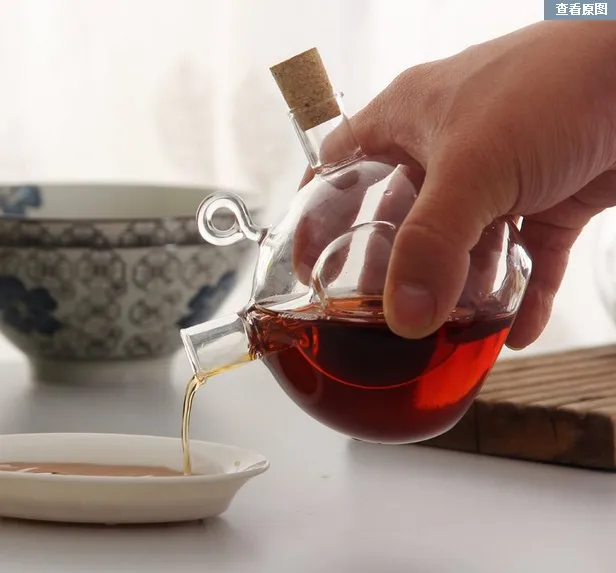 1 шт. высокой температуры специй бутылки масла уксуса стеклянная бутылка