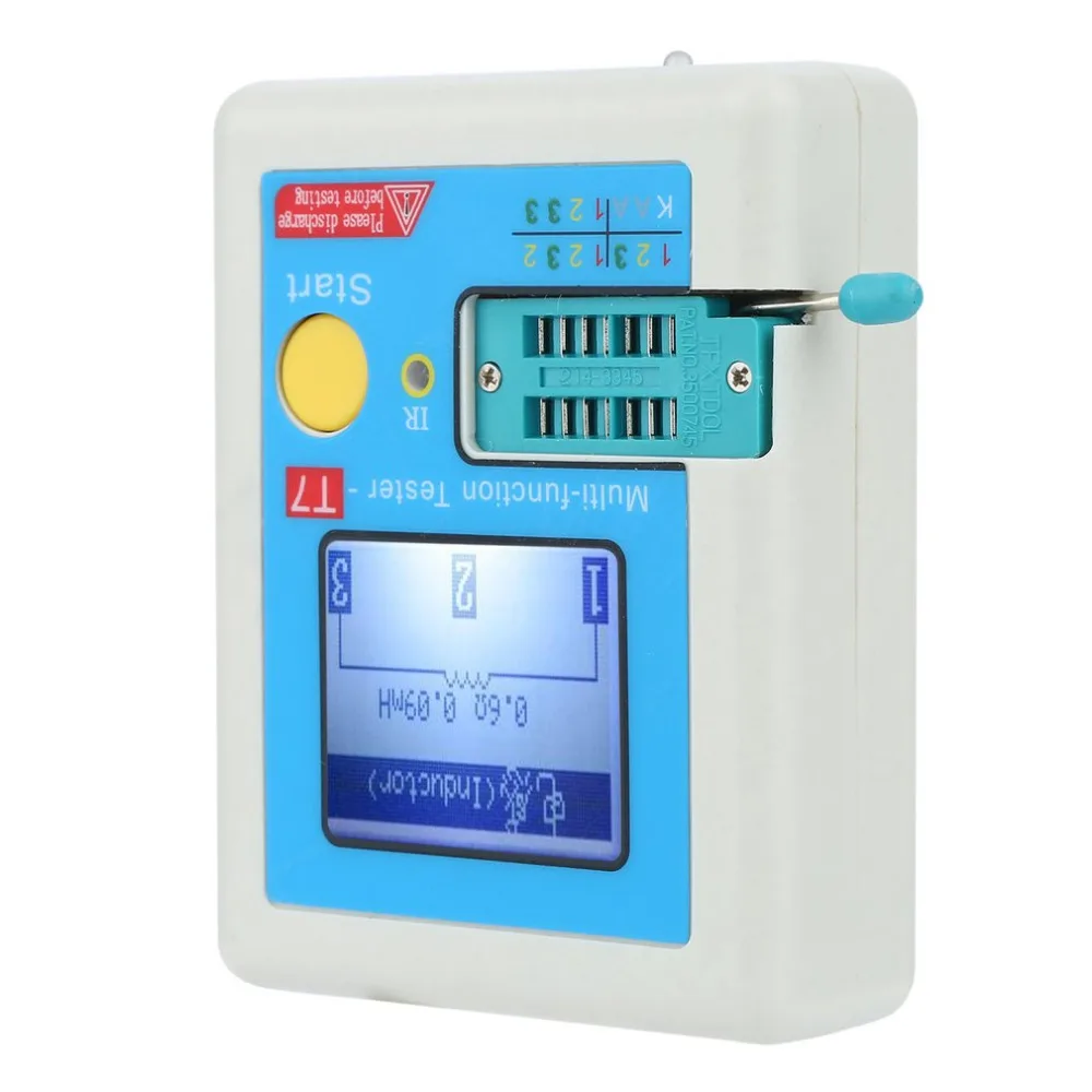 TFT Diode Triode Capacitance Meter LCR ESR NPN PNP MOSFET Upgrade LCR-TC1 3.5" High Speed Color Muiltmeter Transistor Tester |