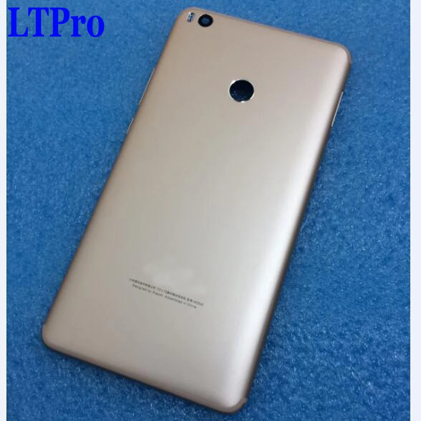 Задняя крышка аккумулятора для Xiaomi Mi Max 2 3 MAX2 MAX3 Корпус задней двери с кнопками