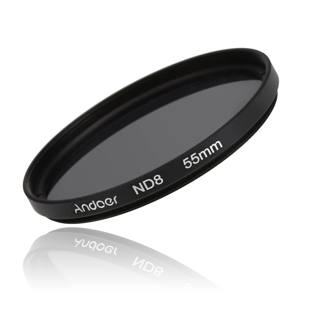 Andoer 55 мм фотографии фильтр Kit комплект UV + CPL FLD ND поляризационный нейтральной