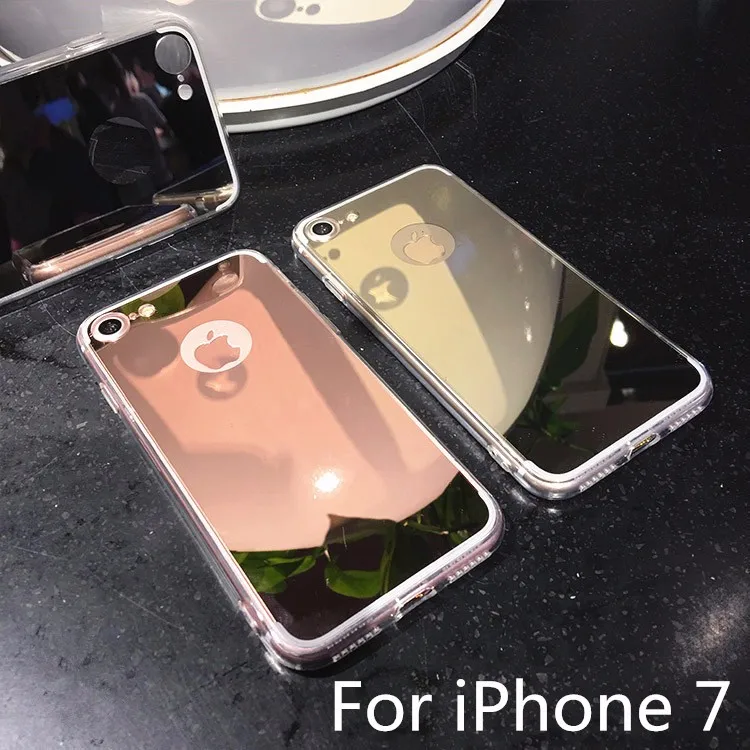 Чехол для iphone Xs зеркальный чехол для iphone XS MAX XR 8 7 6 6S Plus роскошный противоударный акриловый мягкий, зеркальный, из ТПУ Силиконовые чехлы для телефонов
