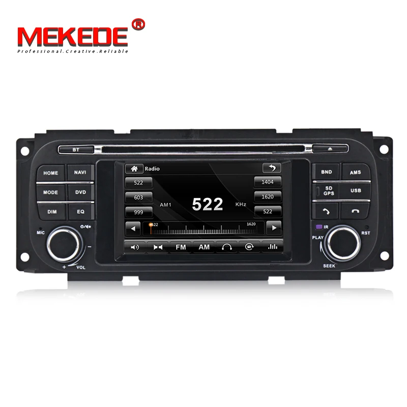 WinCE 6,0 4,3 дюймовый автомобильный dvd-плеер для Chrysler/Dodge/ram/Jeep/Grand Cherokee с gps навигацией BT радио бесплатные карты