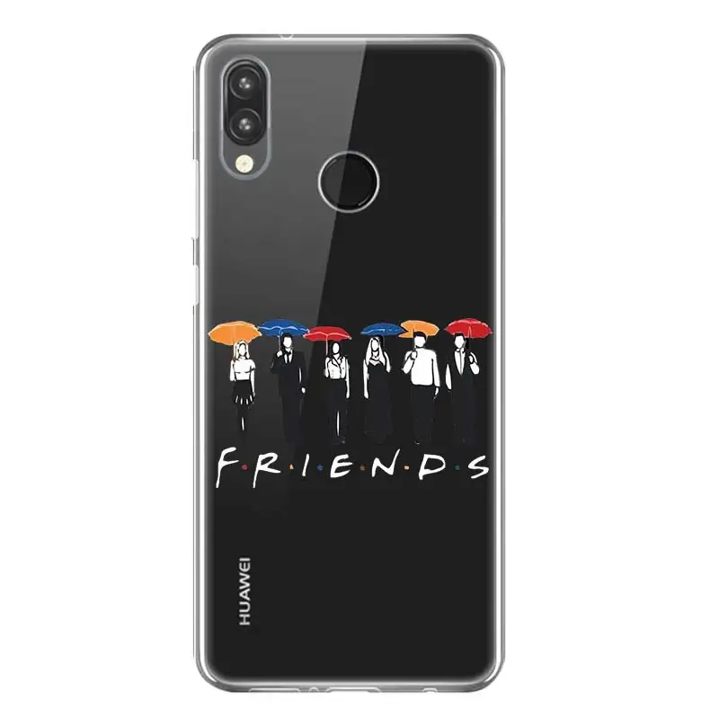Чехол "Друзья вместе" для huawei P Smart Nova 3i 4 P8 P9 mini P10 P20 P30 lite Pro, силиконовый чехол из ТПУ