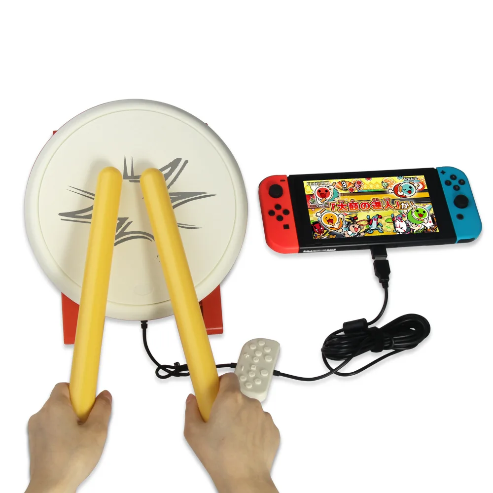 2020 Новое поступление барабаны tick для Nintendo переключатель Барабан Тайко Joycon ТВ Kinect