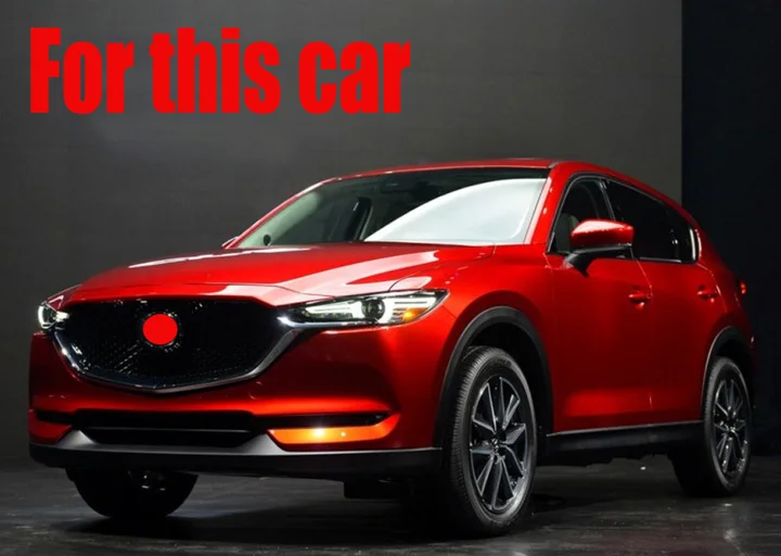 Крышка задней крышки багажника из АБС-хрома маленькая Накладка для Mazda CX-5 CX5 2017 2018