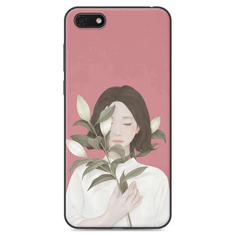 Чехол для Huawei Enjoy 8e lite Youth мягкие чехлы телефонов в литературном стиле Enjoy8e 5 45