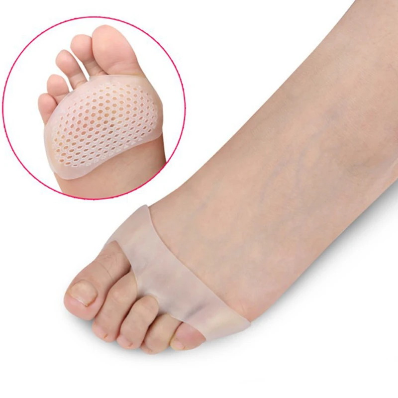 2 шт. передняя стопа блистер облегчение боли вставки для пальцев ног силиконовый