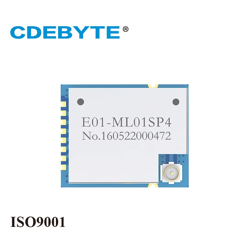 Дальность действия E01 ML01SP4 nRF24L01P 2 4 ГГц 100 мВт IPX штамп антенна отверстия uhf
