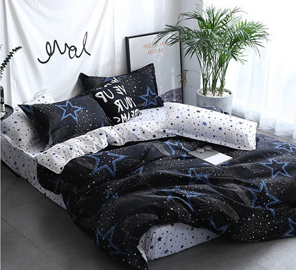 Twin Queen Single Double Bed Bedding Set Bedclothes Bedroom Linens Duvet Cover Sheets Pillowcase Home Textile Polar Bear | Дом и сад