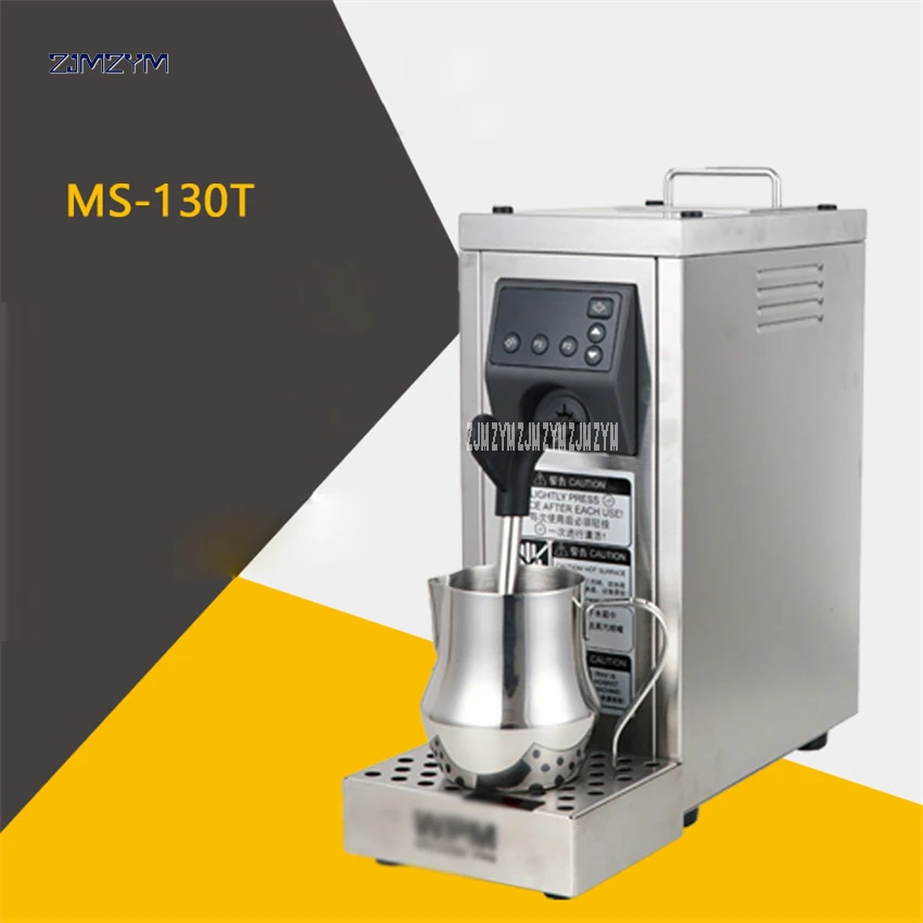 

MS-130T 4bar High pressure steam 0.8L cafe machine Italian coffee maker espresso household Cappuccino Milk foam stainless steel