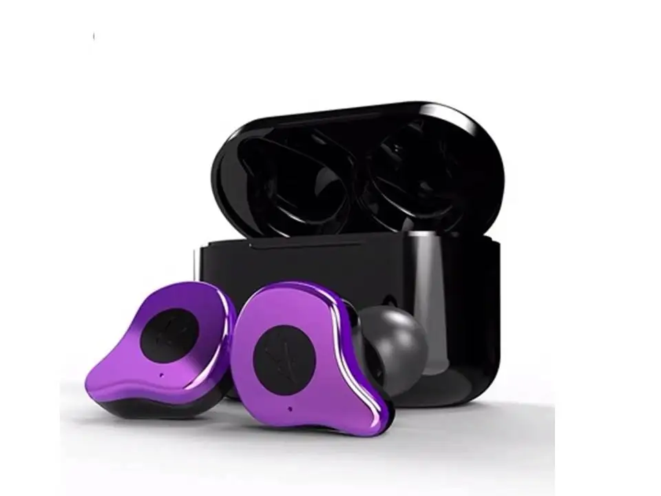 Purple Наушники-вкладыши Sabbat E12 Dynamic Driver Ture Беспроводные Bluetooth 5,0 Sports IP5X HiFi - Цвет: Purple