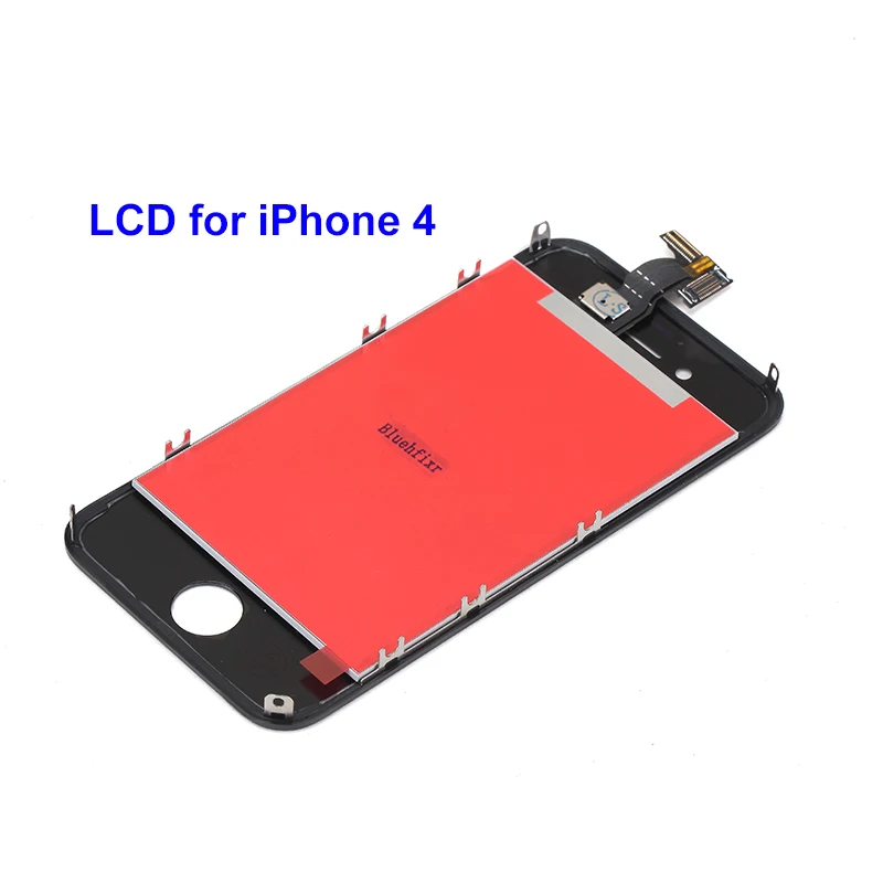 10 шт. для iphone 4 4s ЖК-дисплей Сенсорный экран дигитайзер сборки Black &amp White Цвет