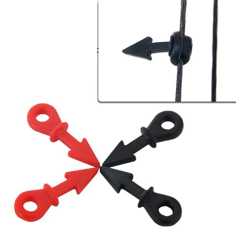 4 шт. стабилизатор Bowstring для стрельбы из лука Рекурсивный лук резиновый демпфер