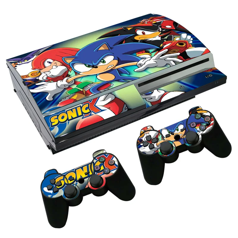Виниловая наклейка Sonic Heroes для PS3 Fat PlayStation 3 приставка и контроллеры Skins|Наклейки| |
