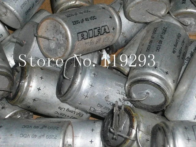 [BELLA] RIFA Sweden PHG124 серия axial enthusiast Need 2200UF40V подлинный оригинал 20 шт./лот|original clip|original oil