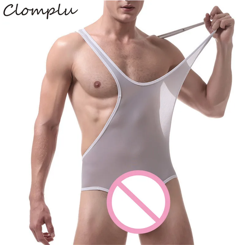 Цельнокроеное боди clomplus с вырезами Утягивающее нижнее белье для мужчин