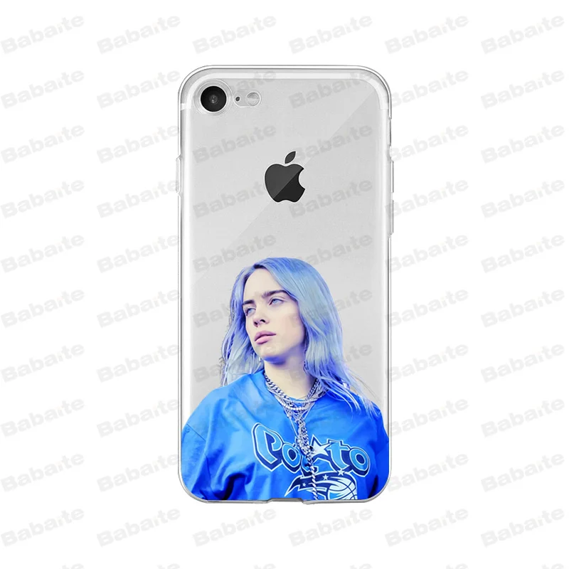 A20 Babaite Billie eilish rainbow blohsh глаза океана Мягкий ТПУ силиконовый чехол для телефона iPhone X 5 5S SE 6 6splus 7 8 Plus XS MAX XR - Цвет: A20