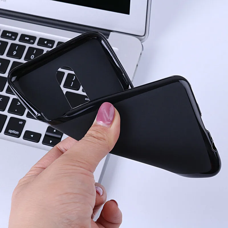 Для Oneplus 6 Чехол две стороны матовый Анти-отпечатков пальцев ТПУ чехол для