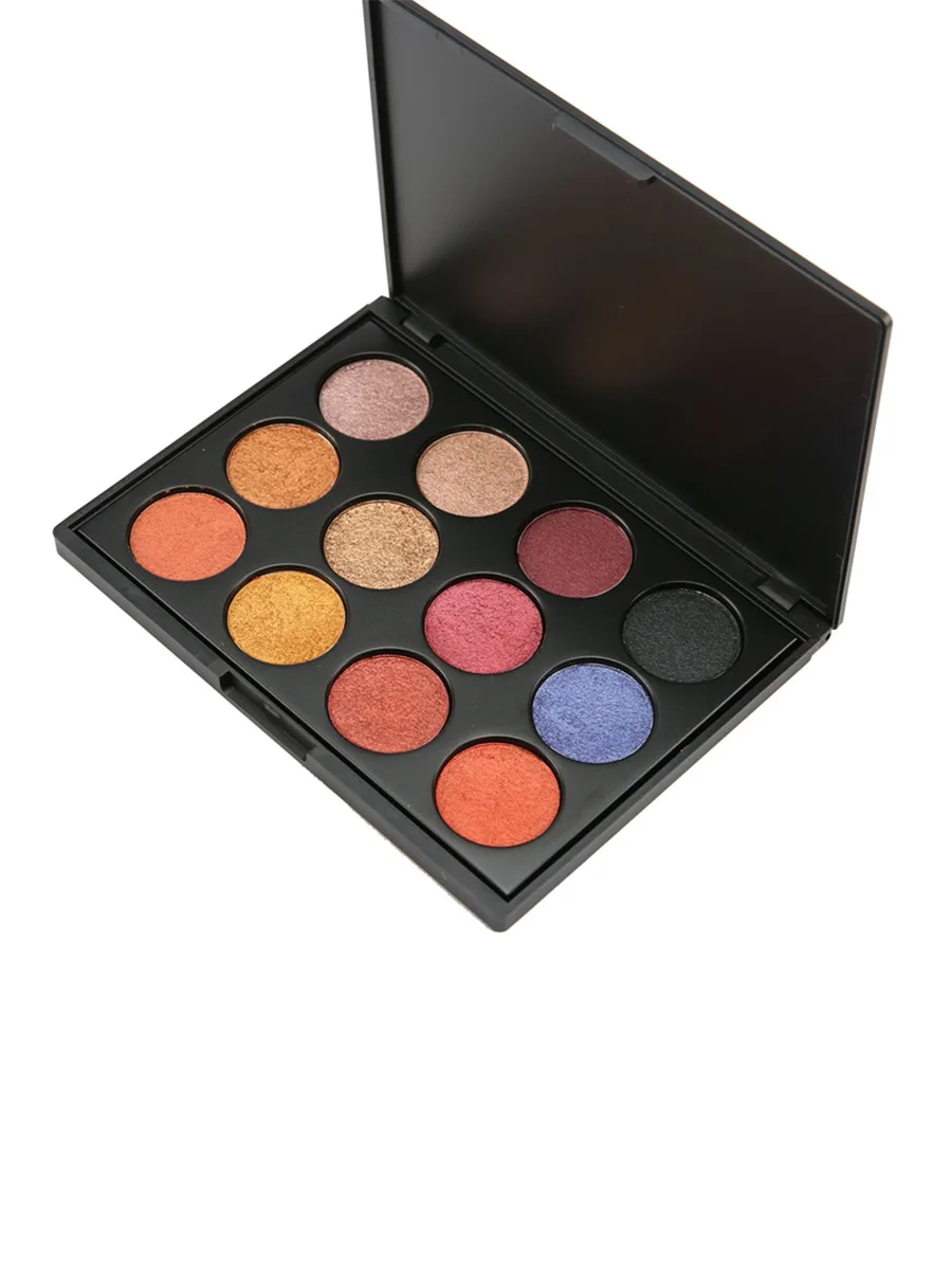 12 видов цветов матовые тени для век Палитра Макияж теней макияж блеск