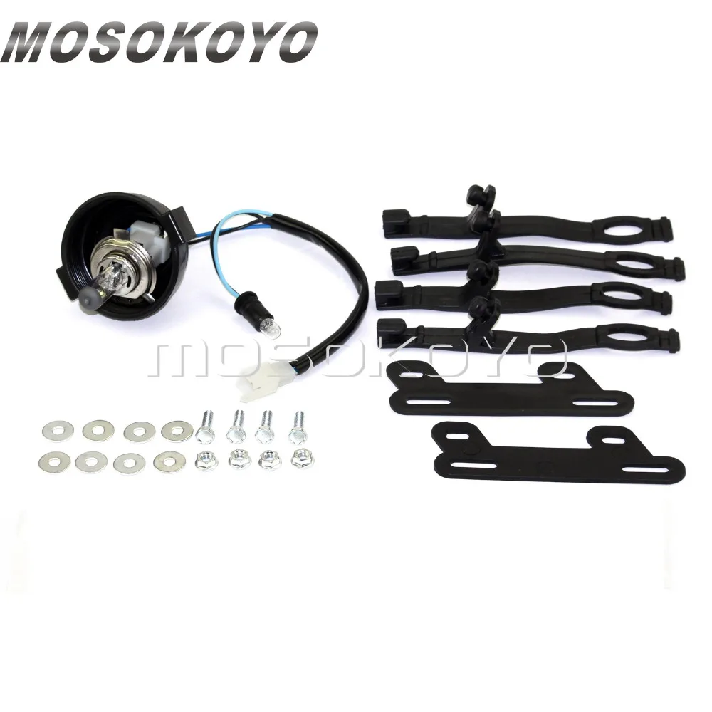 Фара для мотоцикла Enduro MX Supermoto передняя фара Kawasaki KX450F KX250F KX100 KX85 KX60 KLX140 KLX110 |