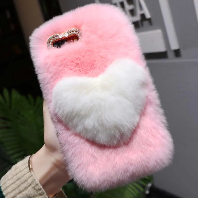 Топ из натуральной кролика Рекс волосы Мех животных Diamond Bling Coque чехол для LG G3 D855 d852
