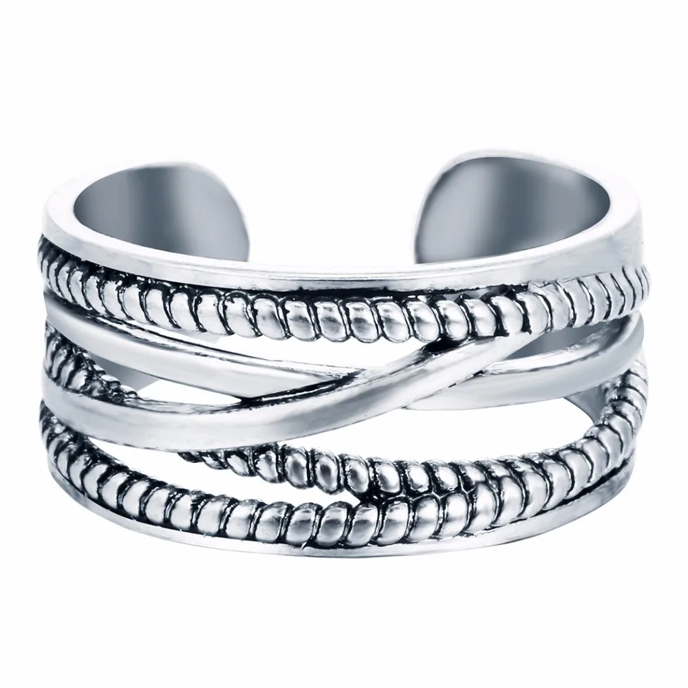 Женское Обручальное Кольцо Kinitial обручальное кольцо в ретро-стиле с - Фото №1