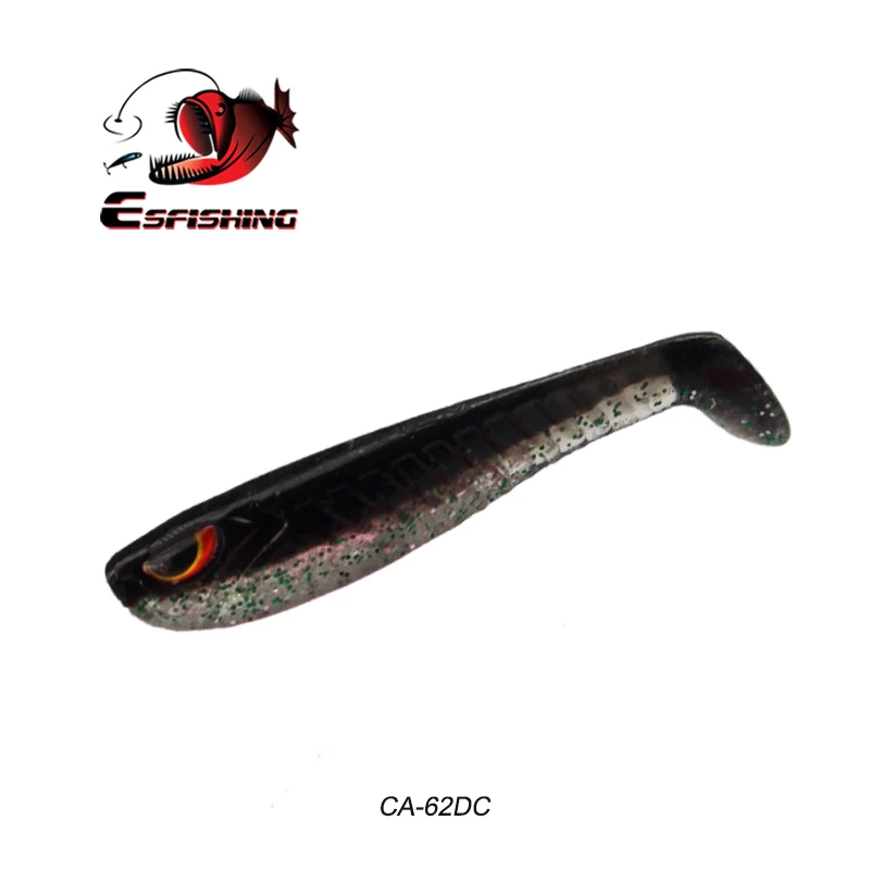 CA62DC Esfishing новые рыболовные приманки мягкие силиконовые Enjoy Shad 50 мм Shad Приманка для карпа на рыбалку Iscas морской рыбы набор Iscas - Цвет: CA62DC