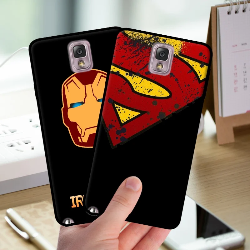 Чехол mosirui для samsung galaxy note3 N9000 силиконовый чехол мягкий телефона Marvel Comics Spider |