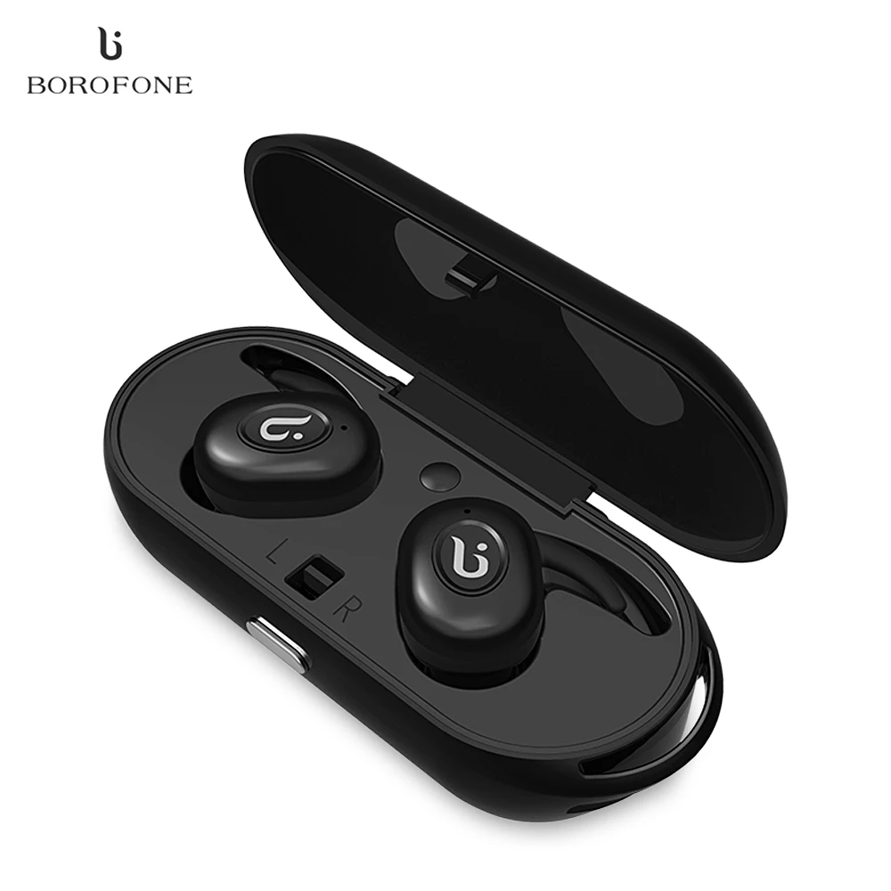 Наушники Borofone BE8 Mini Bluetooth4.1 беспроводные невидимые двойные наушники спортивные